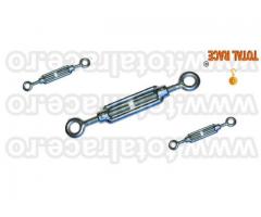 Intinzatoare cablu cu doua ochiuri de prindere Total Race