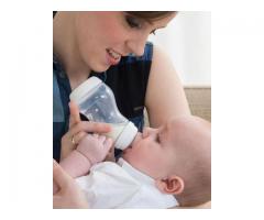 Biberon nou-nascut cu tetina cu scurgere lenta 170 ml
