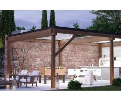 Pergola retractabila model Infinity. Pergole de Lux