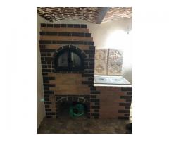 Sobar execut sobe rustice din caramida