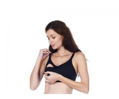 Bustiera pentru alaptare neagra