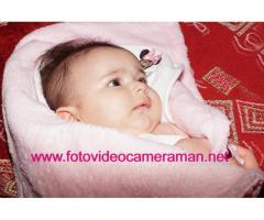 Fotografii si filmare HD botez doar la biserica