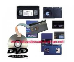 Casete materiale video