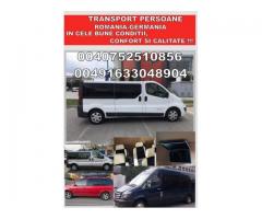 Transport persoane si pachete international