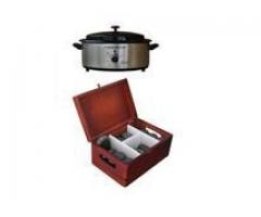 SET CU PIATRA VULCANICA PENTRU MASAJ 45 BUC + INCALZITOR ELECTRIC 3,3LITRI