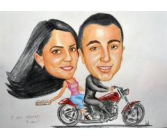 Caricaturi si portrete la comanda