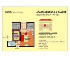 Vand apartament 2 camere