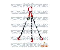 Echipament ridicare din lant 3 brate cu carlige rotative