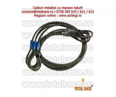 Cabluri legare cu capete mansonate