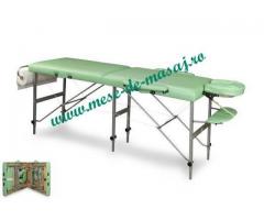 MASA DE MASAJ PLIABIL, PORTABIL - TRIS ALUMINIUM