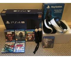 Sony PS4 1TB Pro Consola cu 8 jocuri €150 vânzări bonus