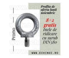 Inel de ridicare surub TOTAL RACE, 8+2 gratis