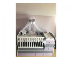 Realizam la comanda lenjerii pentru patuturi bebe si paturici 100% personalizate