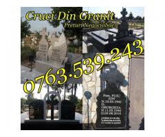 Monumente Funerare Cavouri Cruci Cadre Placare Marmura Granit