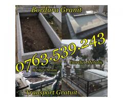 Imprejmuire Morminte Gardut Metalic Bordura Mozaic Granit
