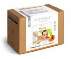 LUMANARE PENTRU MASAJ BALSAMIQUE CU PEPENE GALBENE 170 GR