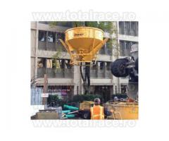 Bene beton  jgheab, cupe macarale, bena macara  jgheab