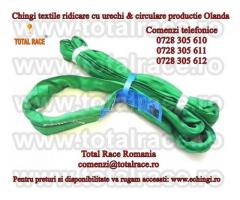 Chingi de ridcare cu urechi, chingi textile circulare