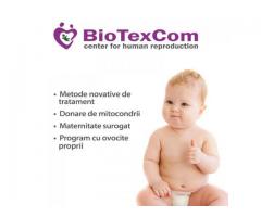 Centrul medical BioTexCom ofera servicii de FIV cu ovocite donate si programe cu mama purtatoare.