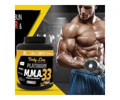 M.M.A 33 masa musculara rapida. Body Line producator suplimente nutritive.