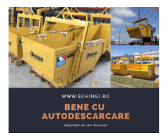 Bena pentru macara cu autodescarcare Cupa basculabila Bene metalice deseuri