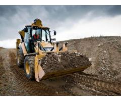 Inchiriez Buldoexcavator cu atasamente diverse